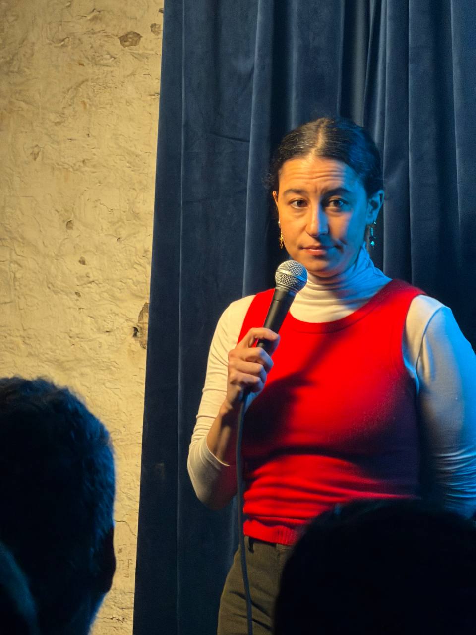 Full crowd at a SESH Comedy showcase